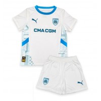 Maglia Calcio Olympique de Marseille Prima Divisa Bambino 2024-25 Manica Corta (+ pantaloncini)